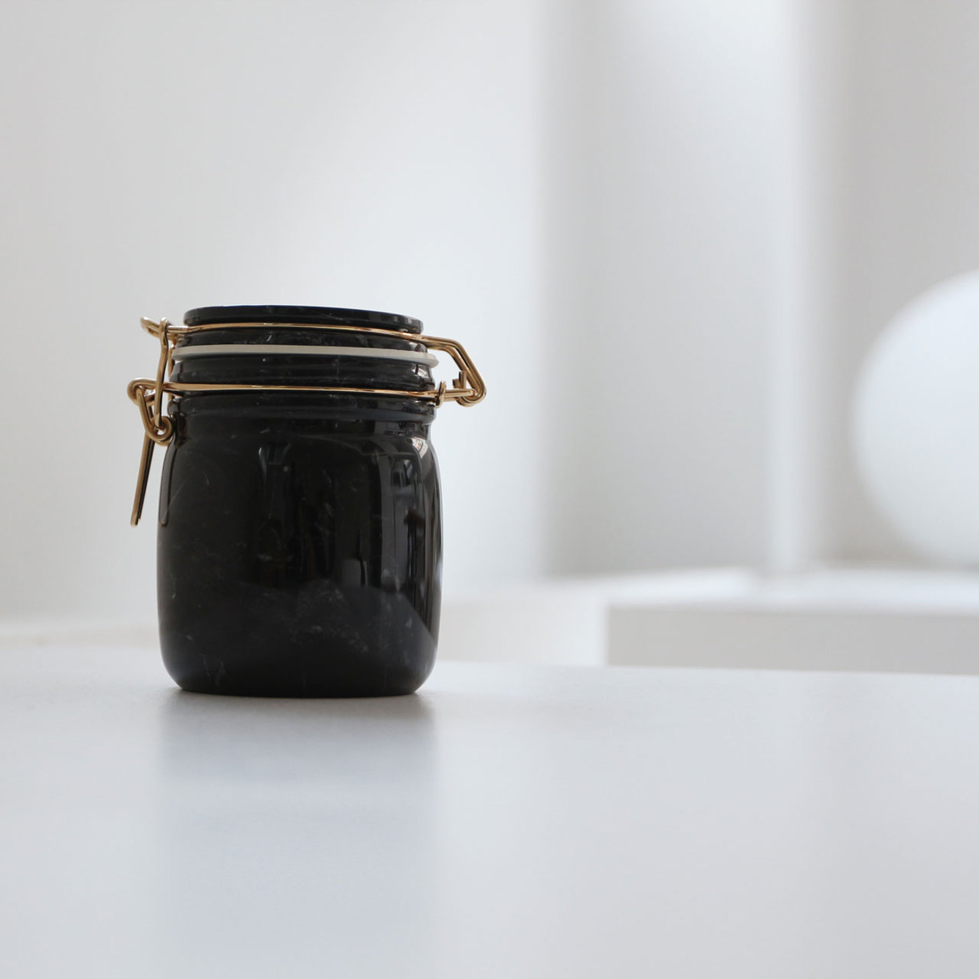 14. Mr Marble jar by Lorenza Bozzoli for Spazio Pontaccio 1400